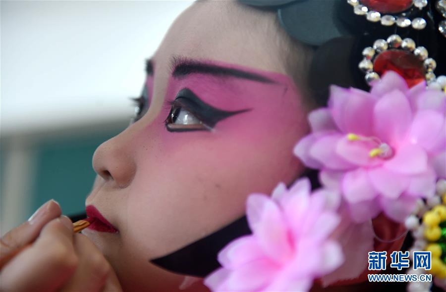 安徽瑤海:戲曲進校園 傳承在身邊